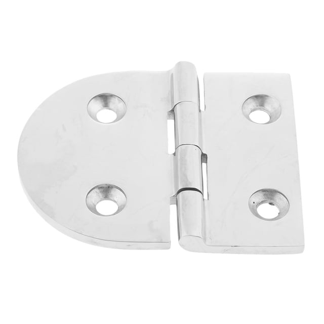 Acero inoxidable 316 pulido con espejo de resistencia, para puerta, para puerta, montaje empotrado para barco marino, yate, Soledad Marine Boat Strap Hinge