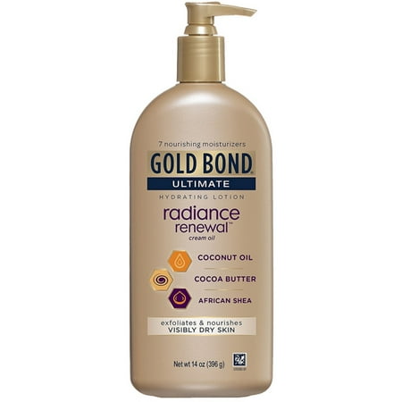Gold Bond Ultimate Radiance Renewal 14 oz (Pack of 6)