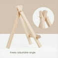 thumbnail image 3 of Mini Caballete de Exhibición de Madera de 18 Piezas, Pequeño Caballete de Madera para Lienzo Pequeño, Manualidades para Niños, Letreros, Fotos, Regalos, Manualidades de Bricolaje, 3 of 7