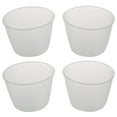 thumbnail image 1 of Plastic 120ml Electric Cooker Rice Measuring Cup 4pcs Clear White, 1 of 5