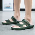 thumbnail image 7 of IUJSOY Slides for Men Soft Cushion Footbed Jelly Sandals Comfortable Adjustable Summer Walking Shoes, 7 of 7