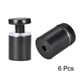 thumbnail image 3 of Tornillos separadores 19x26mm de acero inoxidable negro con accesorios 6 unidades, 3 of 4