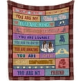 thumbnail image 1 of LHSHID Mubpean Daughter Gift from Mom Daughter Gifts Blanket Gifts for Daughter Birthday Gifts for Daughter to My Daughter Blanket Adult Daughter Birthday Gifts Ideas Daughter Blankets 40x50in, 1 of 6