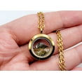 thumbnail image 4 of 100 % Natural Handmade Crystal Moldavite Necklace Stainless Steel Gold/ Silver, 4 of 8