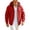 Red, variant on ShomPort Mens Rain Jackets Hooded Lightweight Windbreaker Zip up Softshell Outdoor Jacket Hiking Travel