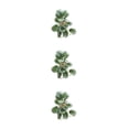 thumbnail image 2 of Bewildely Plantas De Terrario Tropical De Plástico - Frescura Y Elegancia Para El Hogar Plantas Decoraciones Artificiales Hoja De Pavo Real Type1 NO1, 2 of 6