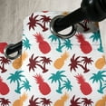 thumbnail image 3 of Ambesonne Tropical Grommet Curtain, Palm Trees Island, 50" x 96", Multicolor, 3 of 6
