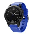 thumbnail image 2 of Quick Release Black Silicone Watch Strap With 22MM Buckle Stylish Fit For, 2 of 4
