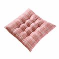 thumbnail image 2 of Ywuzuh Chair Pillows Seat Cushions, Tufted Overstuffed Textured Memory Foam Kitchen Chair Pads with Ties and Non-slip Backing, 2 of 7