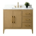 thumbnail image 5 of Vanity Art 42" Single Sink Bathroom Vanity Cabinet with Ceramic Countertop, 5 of 10