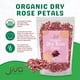thumbnail image 2 of Pétalos de Rosa Secos Orgánicos Jiva Organics 170g Flores Comestibles, 2 of 8