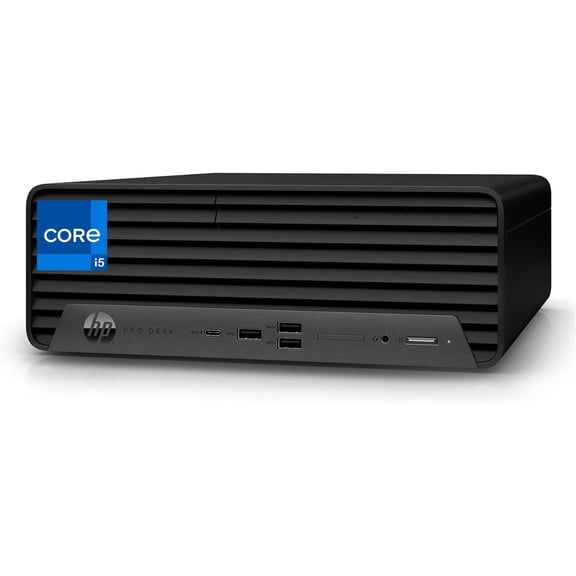 HP ProDesk 400 G9 SFF Business Desktop PC, Intel Core i5-14500, 32GB DDR5 RAM, 2TB NVMe SSD, HDMI, DisplayPort, USB-C, Wi-Fi, Bluetooth, Windows 11 Pro, Compact Small Form Factor Computer