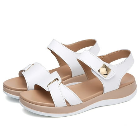 

Njoeus Sandal For Women Dressy Comfortable Sandal For Women Summer 2021 Summer New Style Flat Sandals Ladies Comfortable Flat Sandals Sandal For Women 2028