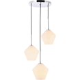 thumbnail image 1 of Lámpara Colgante Living District Gene 3 Luces Cromo Esmerilado, 1 of 9