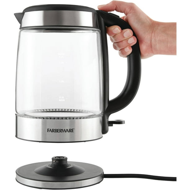 Farberware Glass 1.7 Liter Kettle