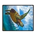 thumbnail image 2 of RYLABLUE Turtle Blanket Fleece Throw Blanket for Sofa or Bed 58x80 inches, 2 of 3