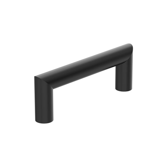 Amerock Revolve 3 inch Center-to-Center Matte Black Cabinet Pull, 10 Pack