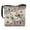 Beige-Dragonfly Flowers, variant on Horse Print Crossbody Bag for Women, Flowers Print Leather Satchel Purse Crossbody with Adjustable Strap, Waterproof Shoulder Tote Handbag for Travel