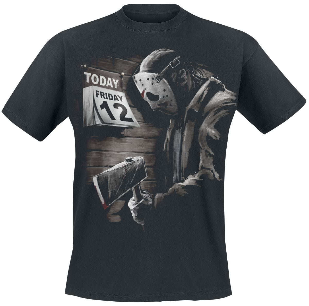 jason voorhees button up shirt