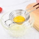 thumbnail image 4 of Separador de huevos de acero inoxidable, colador de yema de huevo, filtro blanco, colador, mango largo, herramientas de cocina para hornear, herramienta removedora de yema, 4 of 4
