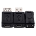 thumbnail image 4 of 12 piezas OTG F/M mini adaptador convertidor USB macho a hembra Micro USB, 4 of 6
