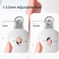 thumbnail image 2 of Cat Nail Clippers with File Stainless Steel Portable Accurate Bloodline Positioning Adjustable Hole PetAccessories,A, 2 of 6
