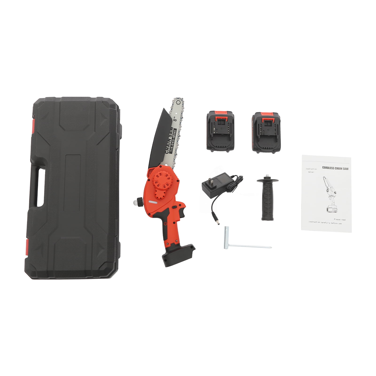 800W Mini Chainsaw, 8 inch Handheld Electric Chainsaw, Cordless Mini Chain Saw