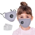 thumbnail image 4 of 4 unidades de mascarillas infantiles de tres capas reutilizables con estampado acuarela Mascarillas infantiles, 4 of 8