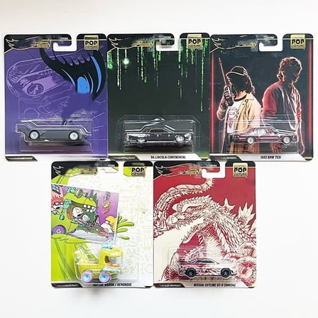 HW 2025 Premium Pop Culture #1-5 Set of 5 Cars HXD63
