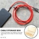 thumbnail image 5 of Estuche organizador de cables para gestión de cables Organizador de compartimentos para cables, 5 of 6