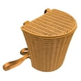 thumbnail image 4 of Mochila de canasta rústica de PP con tapa versátil con correas de hombro 134x94x137 pulgadas de hojas de té resistentes recogiendo canasta hecha a, 4 of 9