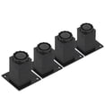 thumbnail image 4 of Pied de Meuble, 4 Pcs/ensemble Pied de Soutien de Sofa Réglable, Durable pour Armoire de Sofa Sofa 80mm, 4 of 8
