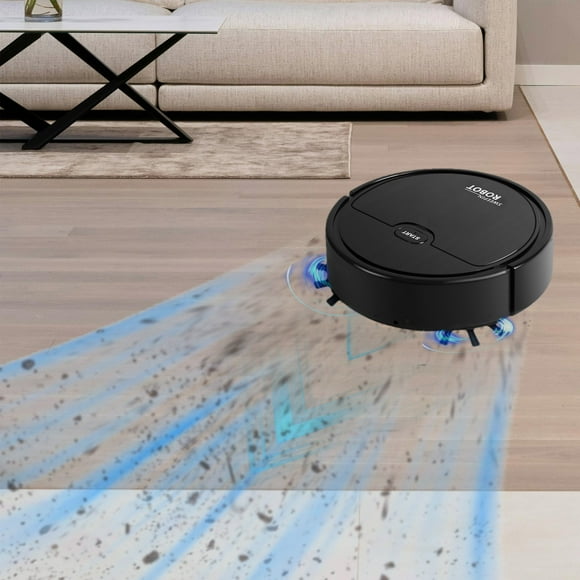 Robot aspirador inteligente de juguete para niños, regalo de vacaciones, para limpiar pisos y jugar con niños y mascotas.