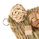 thumbnail image 2 of Rabbit Grass Mat Relieve Boredom Healthy Detachable Durable Hamsters Chew Toys Set for Home, 2 of 2