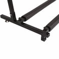 thumbnail image 3 of 7-Guitar Rack Stand - Foldable Design, Sturdy Alloy Resin Construction for Acoustic/Electric/Bass Guitars, Black, 3 of 11