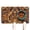 White-148, variant on Dog Food Mat with Retro Paisley Floral Ethnic Paisley Ornament Abstract Paisley Art Design, Durable Waterproof Absorbent Non-Slip