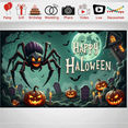 thumbnail image 5 of Haunted House Banner Spider Halloween Banner Scary Pumpkin Design for Halloween Decoration Spooky Party Event, 5 of 9