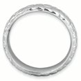 thumbnail image 2 of Bague en Rhodium Stackable Expressions Taille 6, 2 of 3
