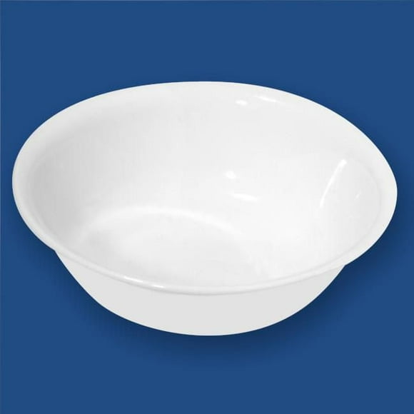 Corelle Winter Frost White 18 oz Glass Cereal/Soup Bowl, 18oz Round Soup/Cereal Bowl