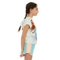 thumbnail image 2 of Little Mermaid Girls Cosplay Top and Short Set, 2-Piece, Sizes 4-12, 2 of 9