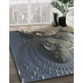 thumbnail image 2 of Ahgly Company Indoor Rectangle Patterned Dark Gray Novelty Area Rugs, 2' x 3', 2 of 6