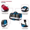 thumbnail image 2 of SwissGear Apex Travel Duffle Bags, Grey/Blue/White, 20-Inch, 2 of 5