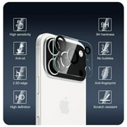 [2 Pack] Camera Lens Protector for Apple 17 Pro Max, 9H Tempered Glass Camera Cover Screen Protector Accessories, HD Clarity, Anti-scratch, Bubble Free, Case Friendly, Shockproof Full Protective