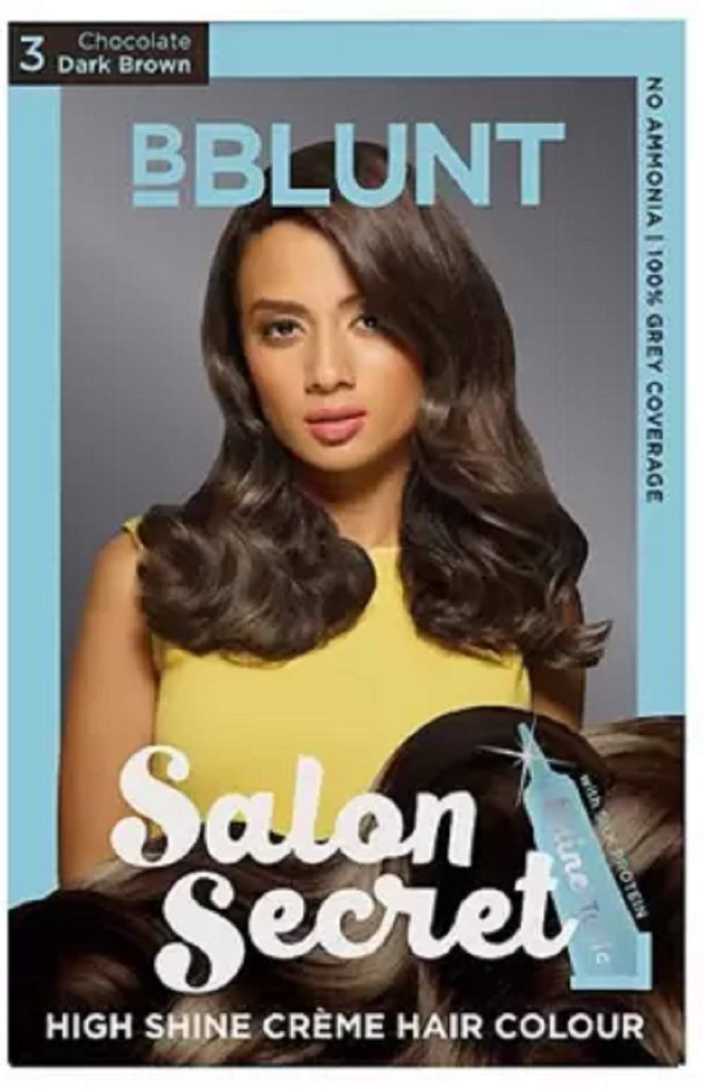 BBLUNT High Shine Creme Hair Color (Chocolate Dark Brown) BBLUNT High Shine Creme Hair Color (Chocolate Dark Brown)