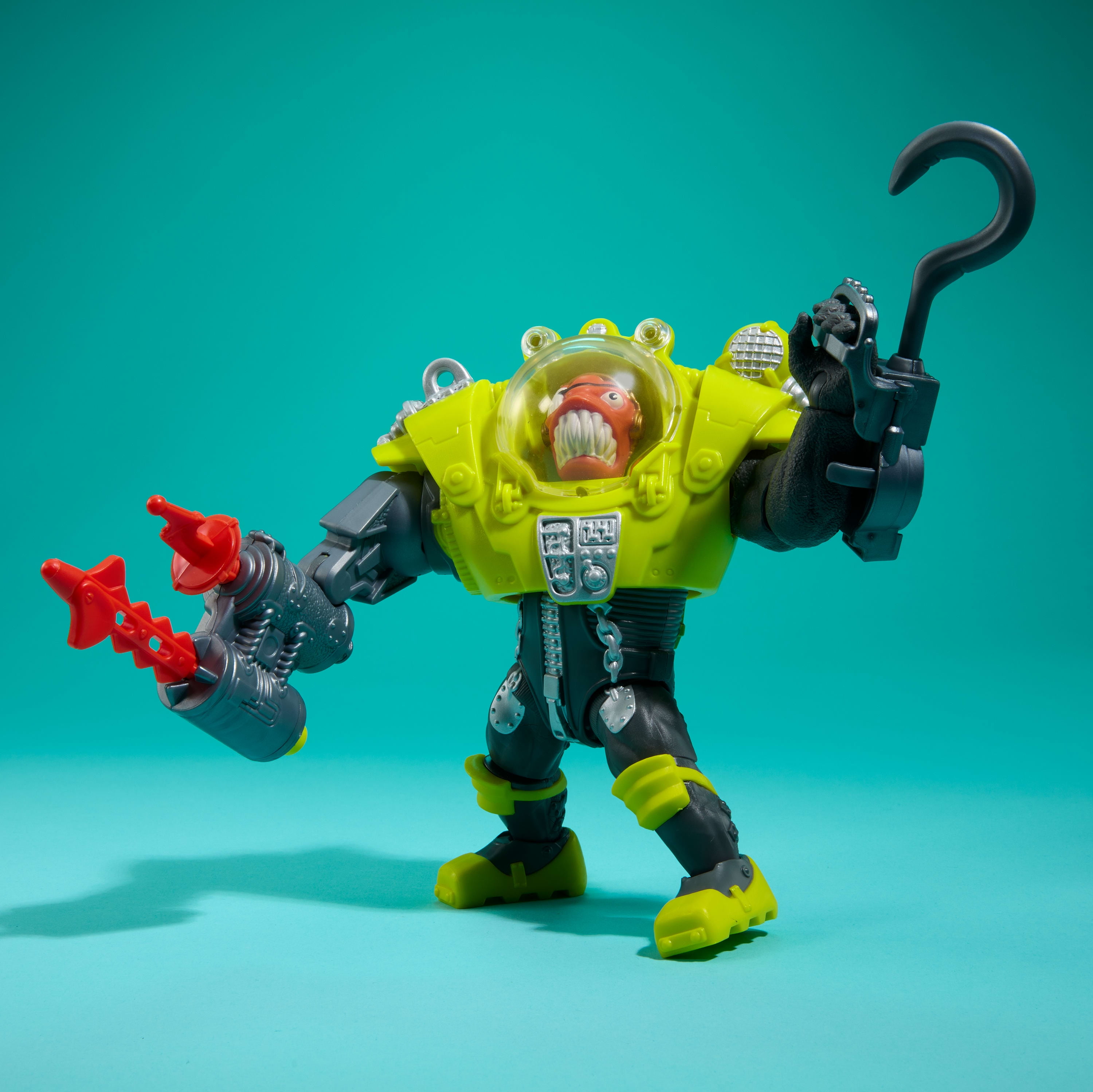 【新品未開封】 Street Sharks DR.PIRANOID Street Sharks Dr. Piranoid Action Figure | Mattel Creations