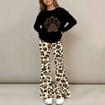 thumbnail image 7 of Cethrio Girls Graphic Outfit Sets, 2 PC Long Sleeve Casual Spring Fall Girls' Clothing Sets Black Size 12-13 T, 7 of 7
