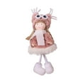 thumbnail image 2 of Hwkond Outdoor Christmas Decorations Clearance Christmas Decoration Pendant Christmas Tree Decoration Cute Fabric Deer Horn Plush Girl Angel Doll Pendant Pendant, 2 of 4