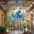 thumbnail image 6 of Wind Chime,Dolphin Pattern Acrylic Hanging Suncatcher 45 Inches Long,Nautical Wall Ornament for Balcony Courtyard Window Decor, 6 of 9