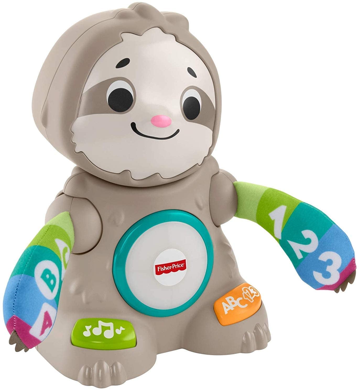Fisher-Price Linkamals Smooth Moves Sloth Interactive Educational Activity Toy 