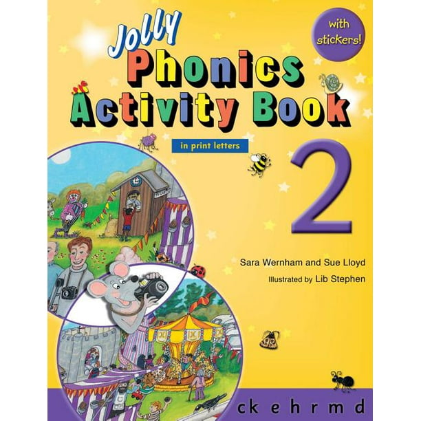 Jolly Phonics Activity Book 2 (in Print Letters) (Paperback) - Walmart